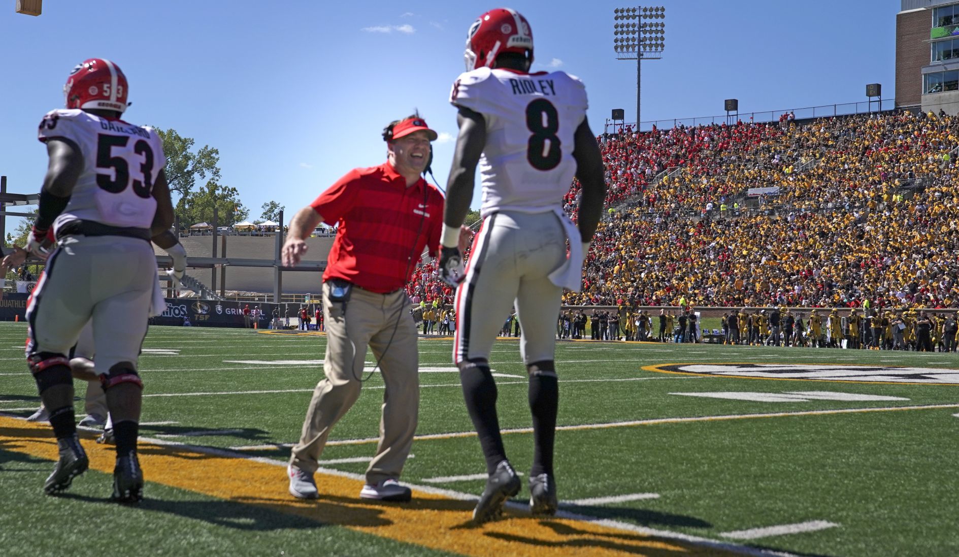 Missouri loses to No. 2 Georgia 43-29